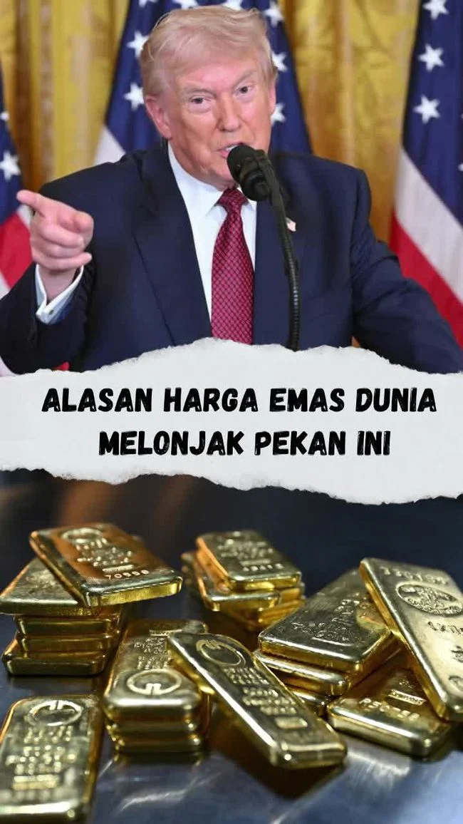 Harga Emas Dunia Melonjak, Apa Penyebabnya?