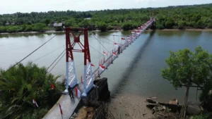 Jembatan Perintis Garuda Rampung, Masyarakat Desa Candimulyo Kini Lebih Mudah Beraktivitas