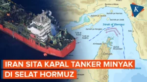 Kapal Tanker Minyak di Selat Hormuz Dalam Bahaya