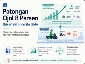 Pendapatan Ojol Stabil Setelah Potongan Aplikator Turun 8 Persen