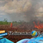 Asap Karhutla Ganggu Penerbangan di Bandara Lanud Iskandar