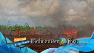 Asap Karhutla Ganggu Penerbangan di Bandara Lanud Iskandar
