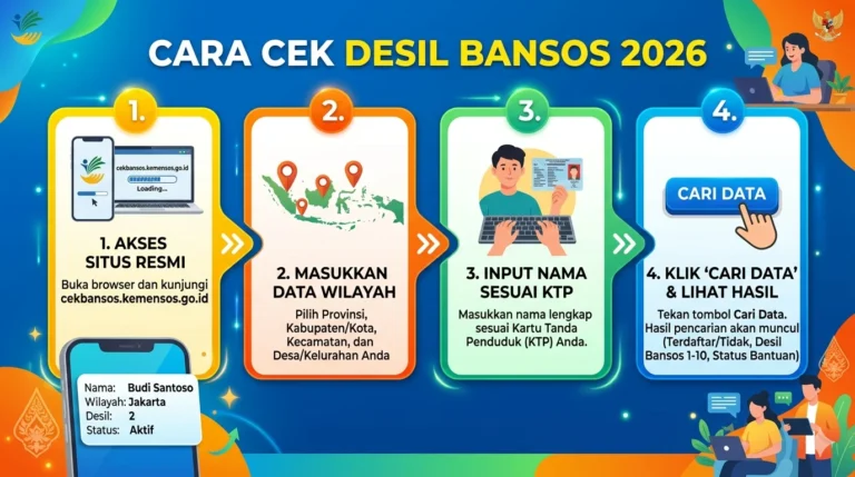 Cara Cek Desil Bansos dengan Mudah dan Cepat