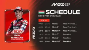 Jadwal MotoGP Hari Ini: Marc Marquez Siap Tantang Pembalap Lain di Posisi Puncak