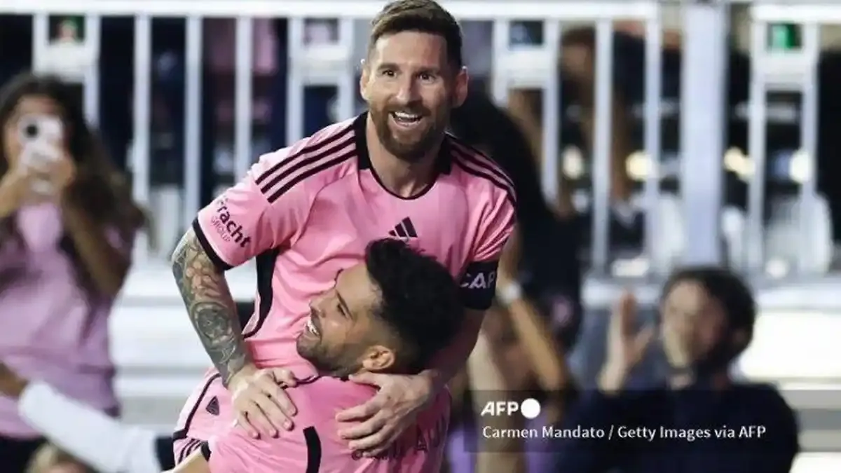 Lionel Messi Kembali Bermain di MLS, Inter Miami Imbang 2-2 dengan Columbus Crew