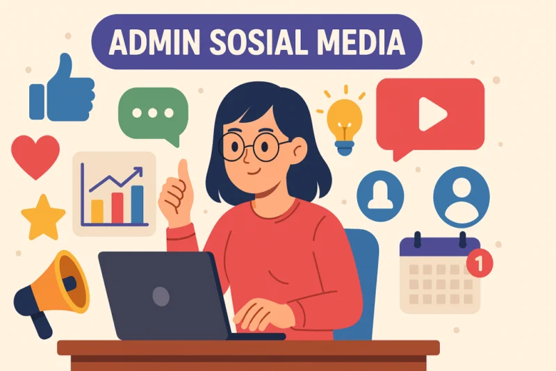Admin Media Sosial Kreatif